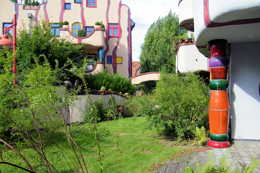 Bilder Hundertwasserhaus Plochingen